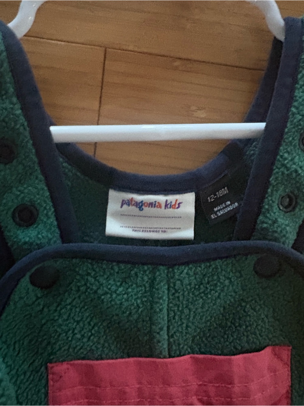 Patagonia Kids synchilla matching set Fleece Jacket with bib Overalls - Picture 5 of 5